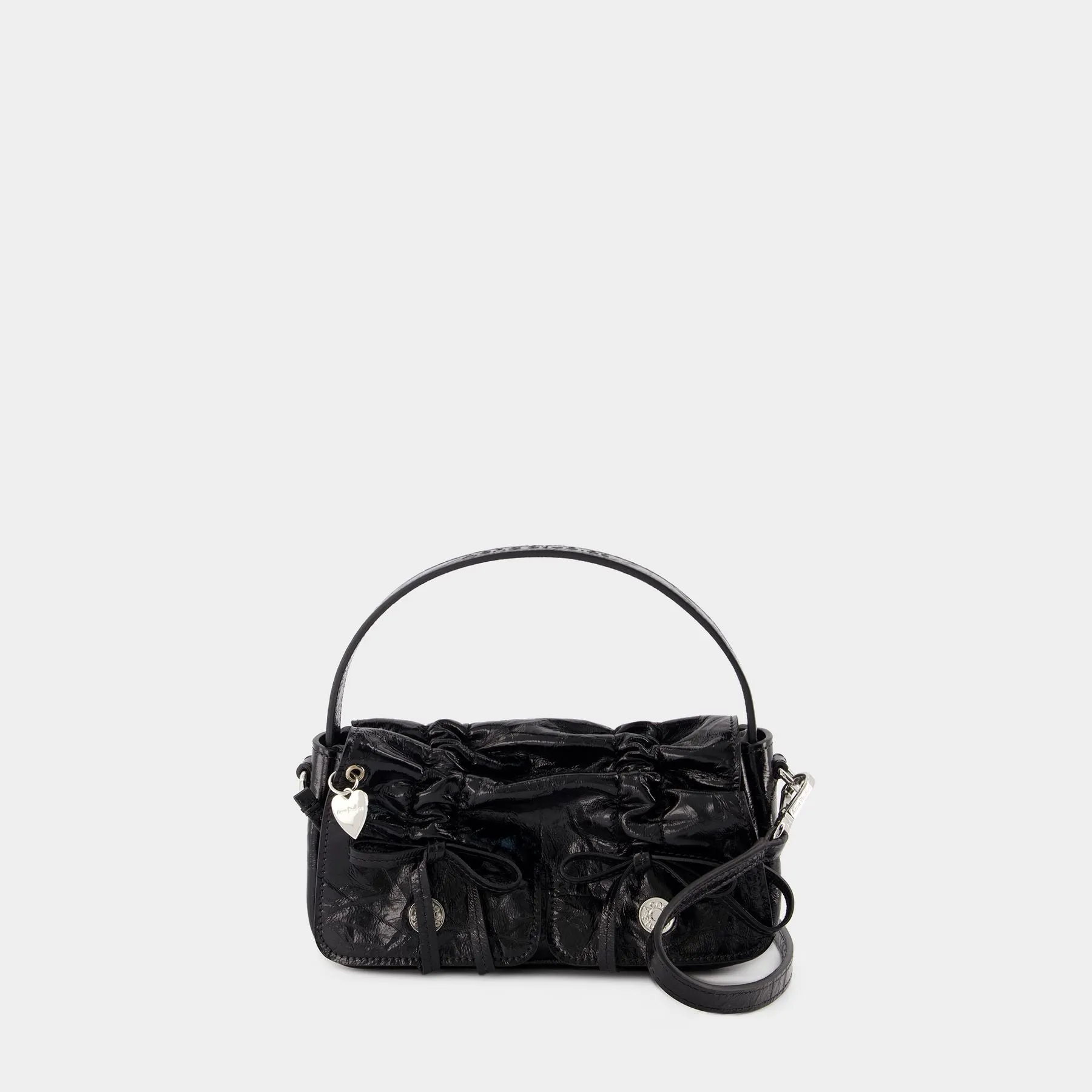 Acne Studios  Multipocket Micro Crossbody - Acne Studios - Leather - Black