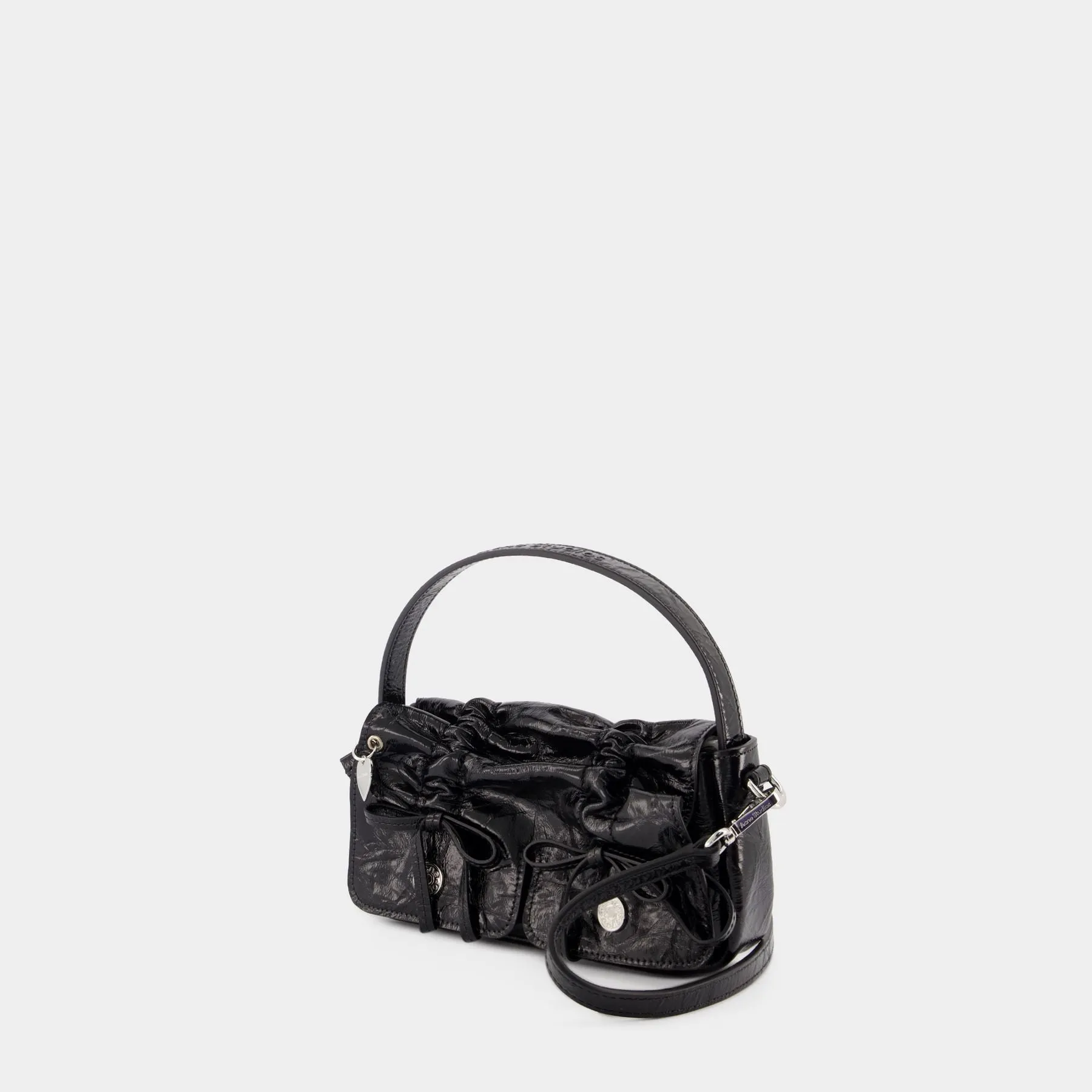 Acne Studios  Multipocket Micro Crossbody - Acne Studios - Leather - Black