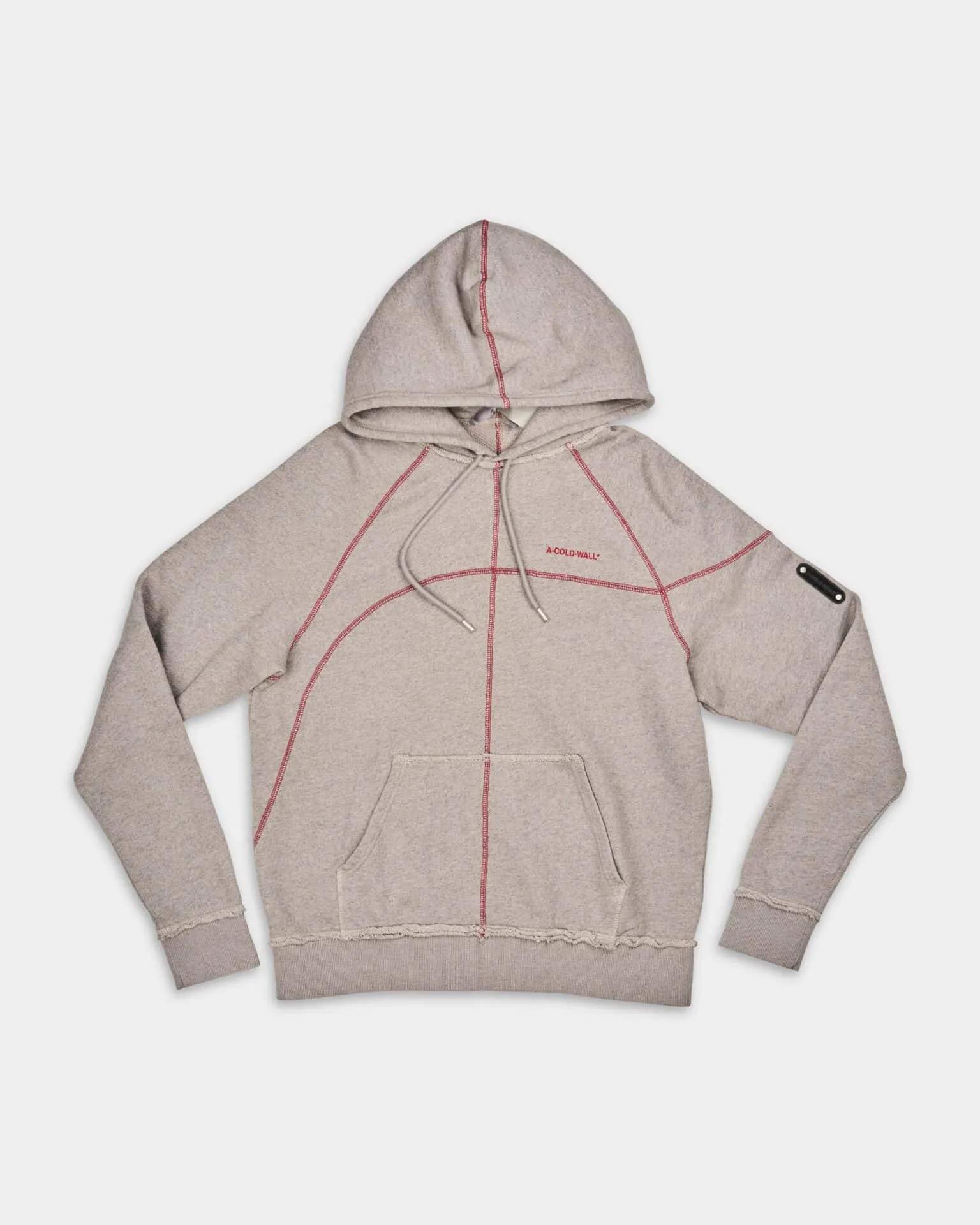 ACW Men’s Knitted Intersect Hoodie Cement ACWMW179