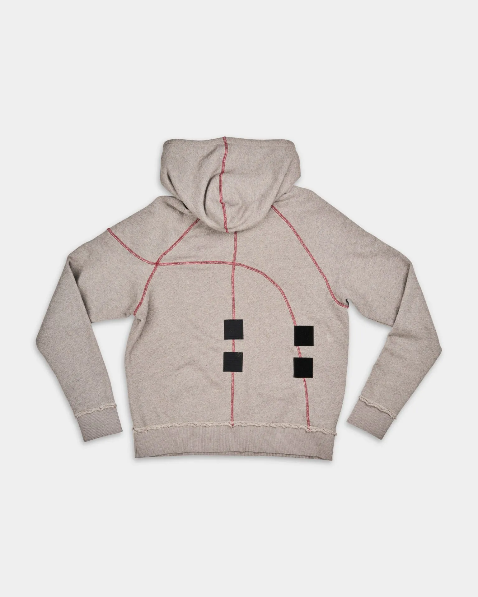 ACW Men’s Knitted Intersect Hoodie Cement ACWMW179