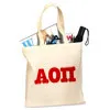 Alpha Omicron Pi Budget Tote, Printed Letters - 825 - CAD