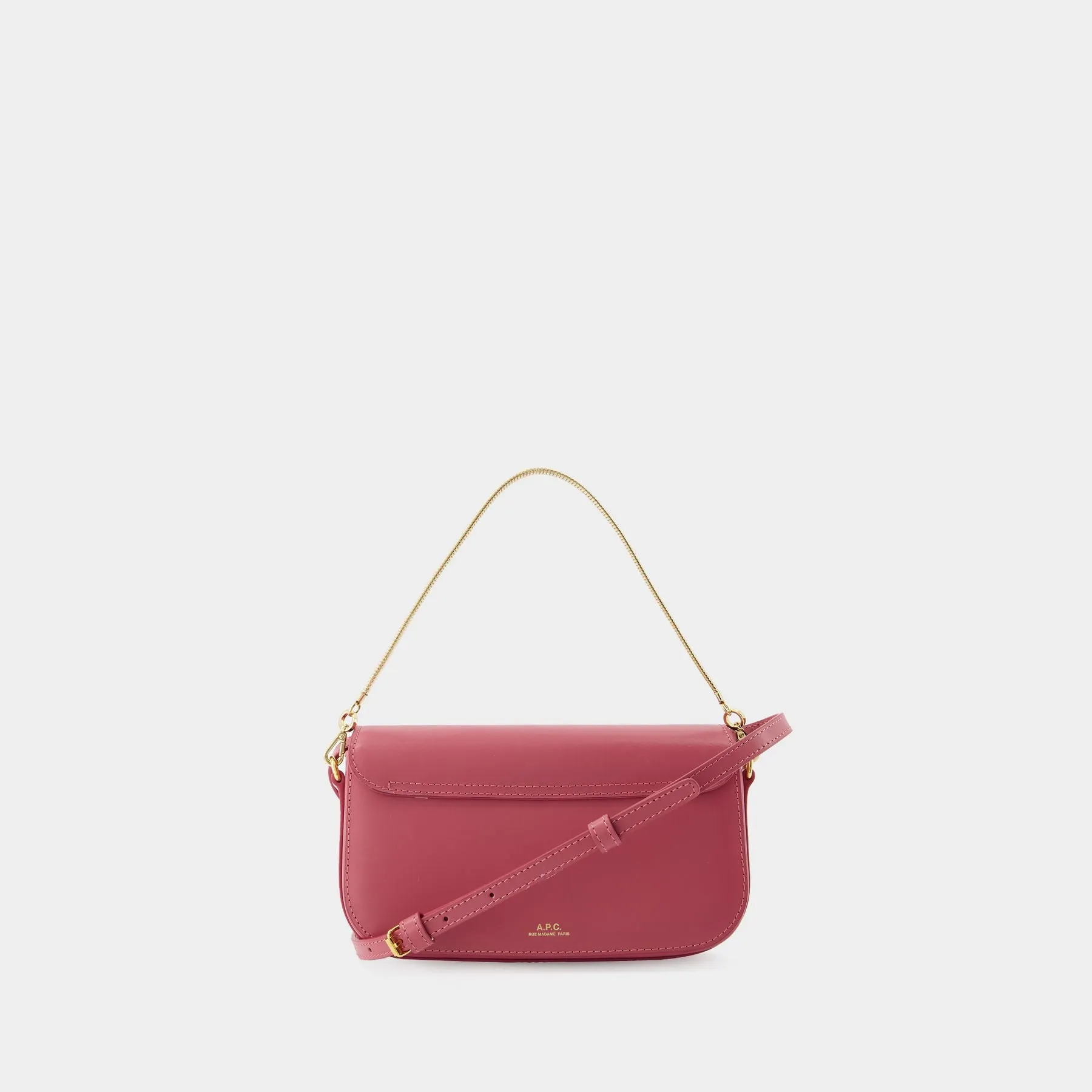 A.P.C.  Grace Chaine Crossbody - A.P.C. - Leather - Pink