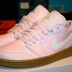 AUTHENTIC NIKE Air Jordan 1 Low SE Arctic Pink White Gum...