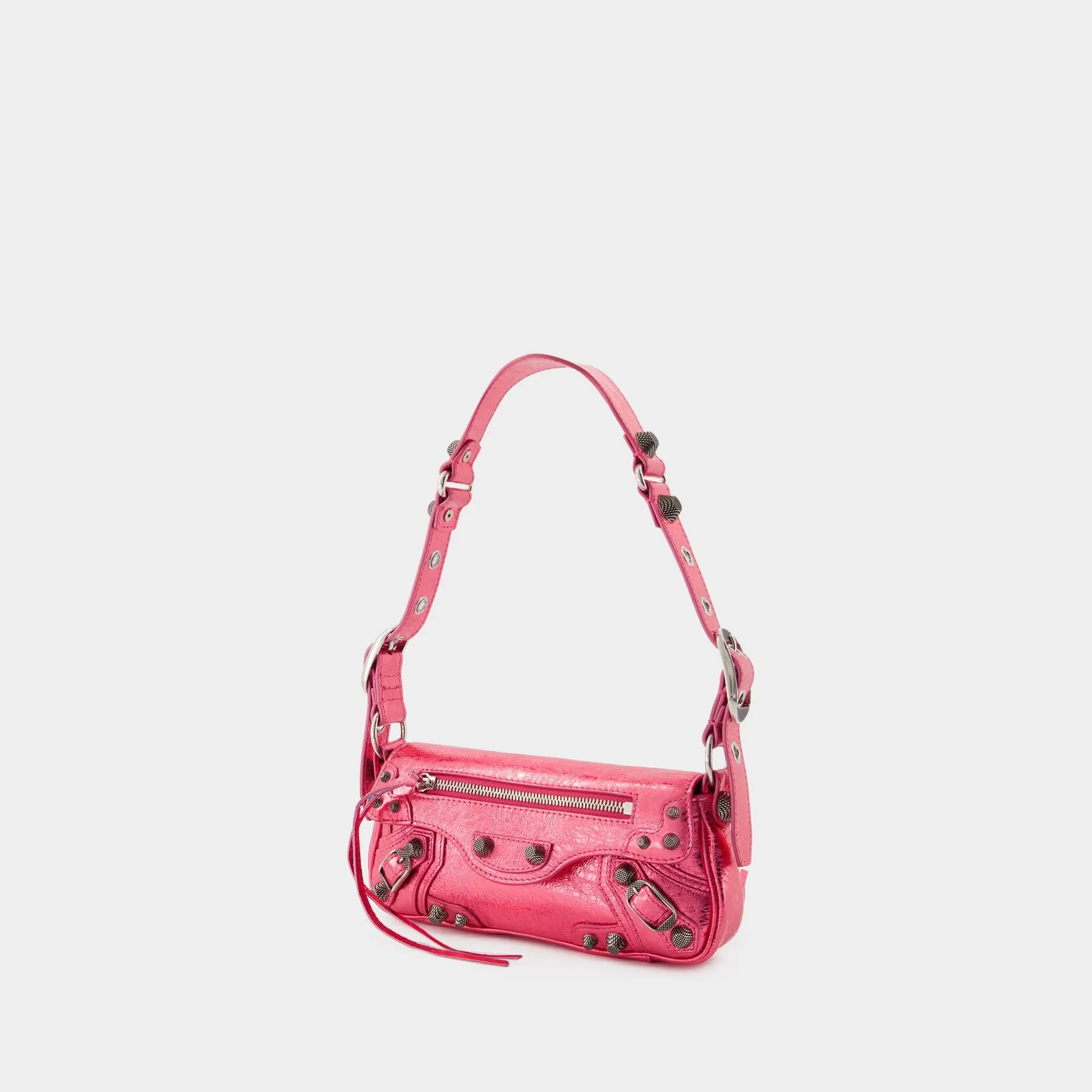 Balenciaga  Le Cagole Sling Xs Crossbody - Balenciaga - Leather - Pink