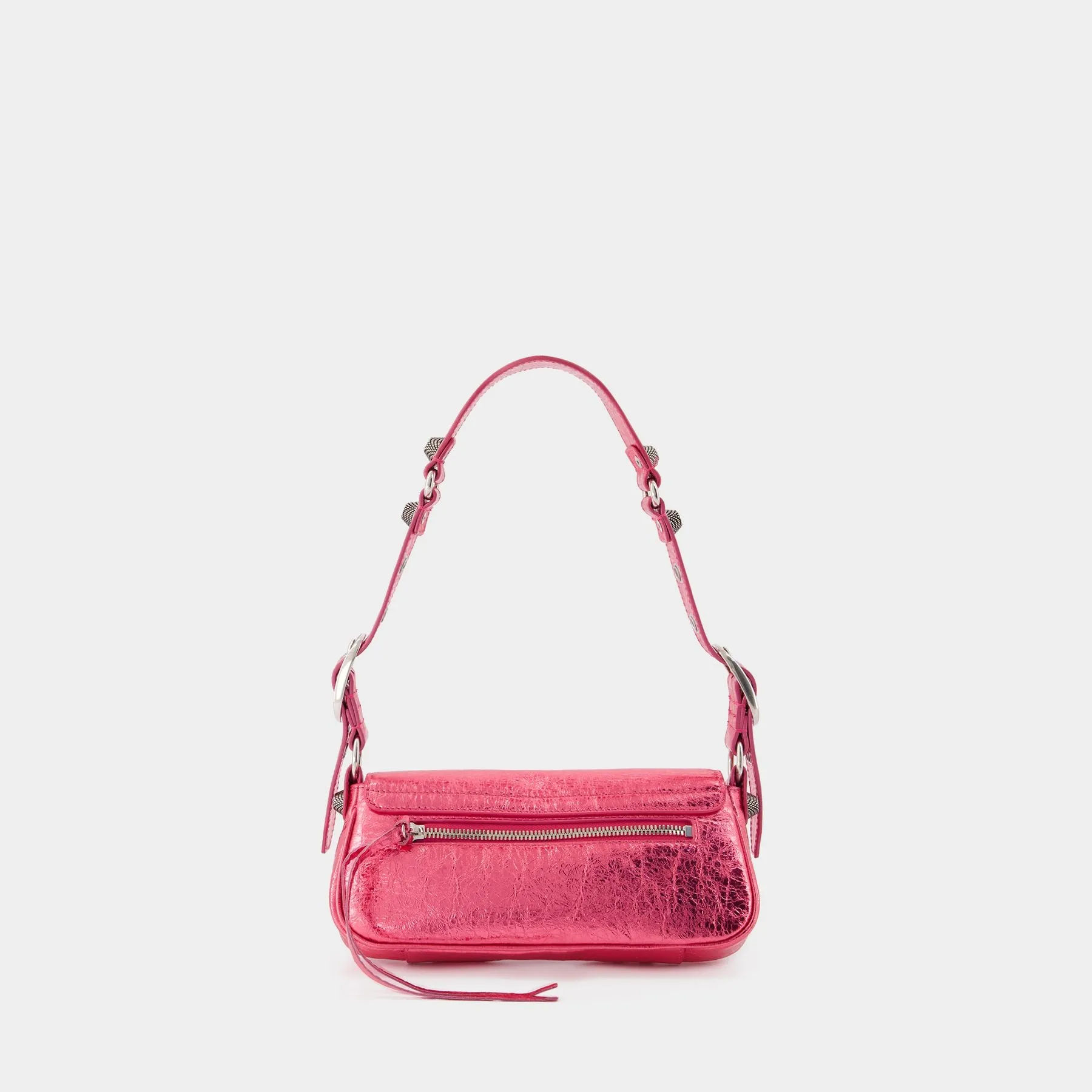 Balenciaga  Le Cagole Sling Xs Crossbody - Balenciaga - Leather - Pink