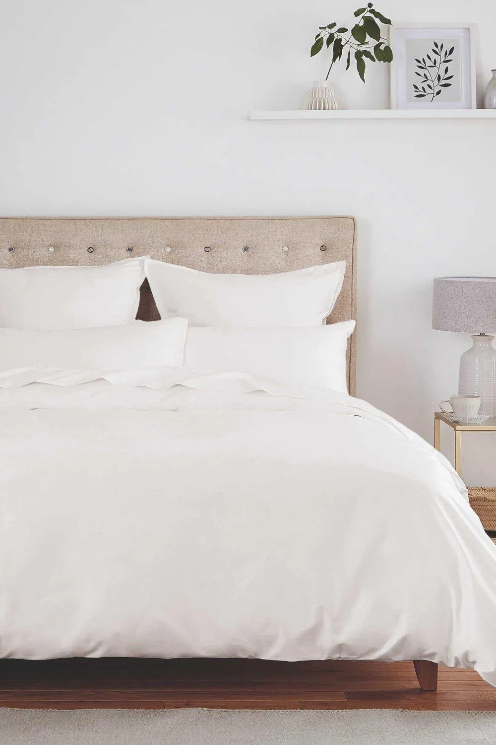 Bedding | 'Murmur 1000TC Plain Dye' Egyptian Cotton Square Pillowcase | Murmur