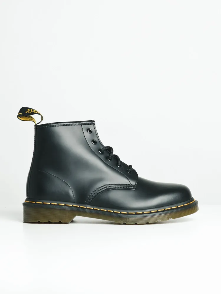 Boathouse MENS DR MARTENS 101 YELLOW STITCH SMOOTH BOOT - CLEARANCE