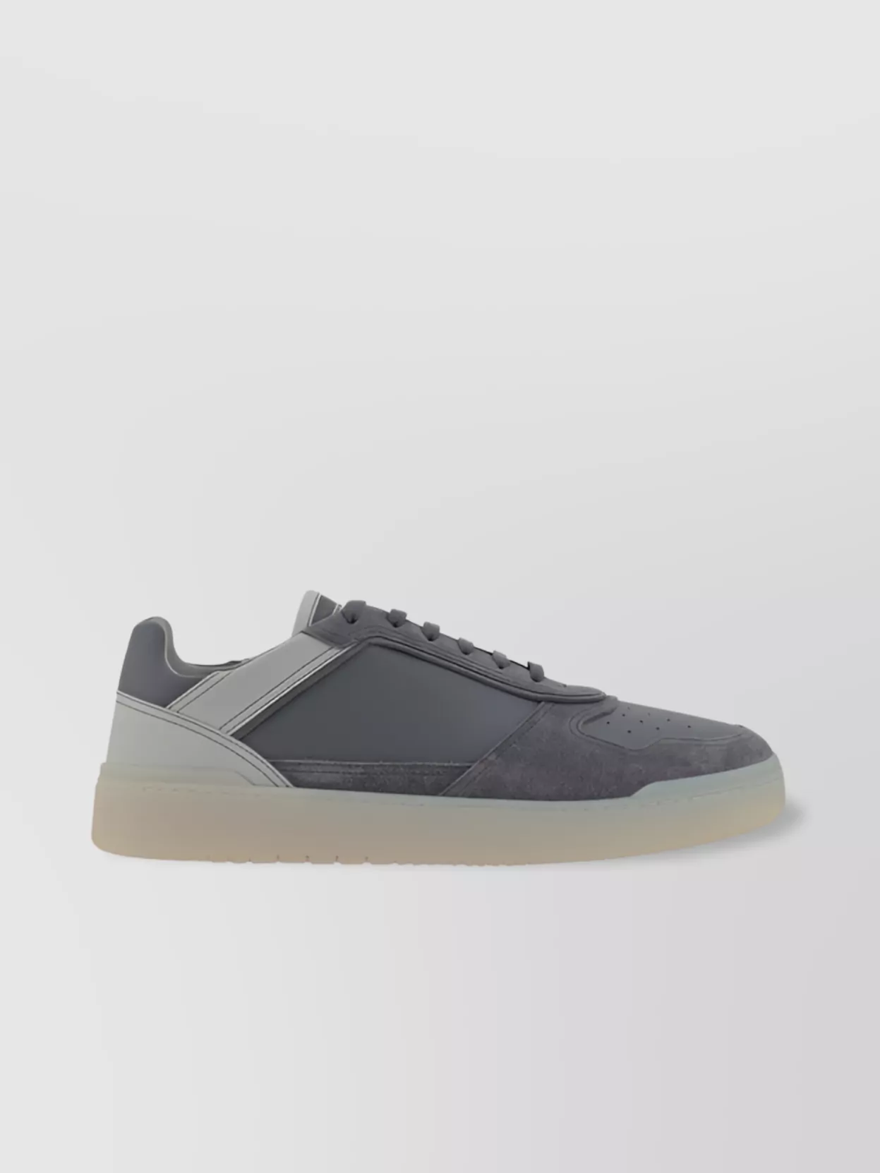 Brunello Cucinelli   Luxe sneakers with elongated toe and padded collar