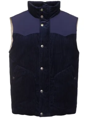 Brunello Cucinelli   Padded corduroy vest 