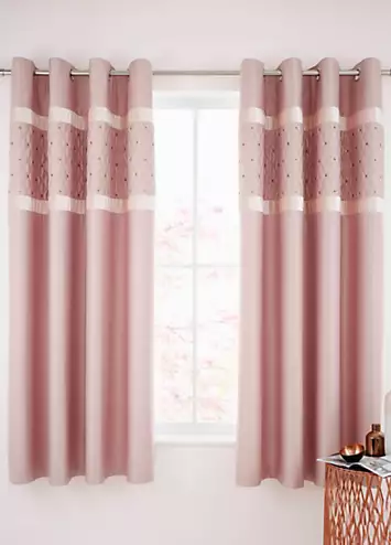 Catherine Lansfield Sequin Cluster Curtains | Kaleidoscope