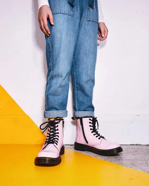 Dr Martens 1460 Junior Pale Pink Patent