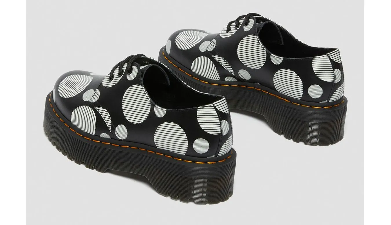 Dr. Martens 1461 Polka Dot Smooth Leather Platform