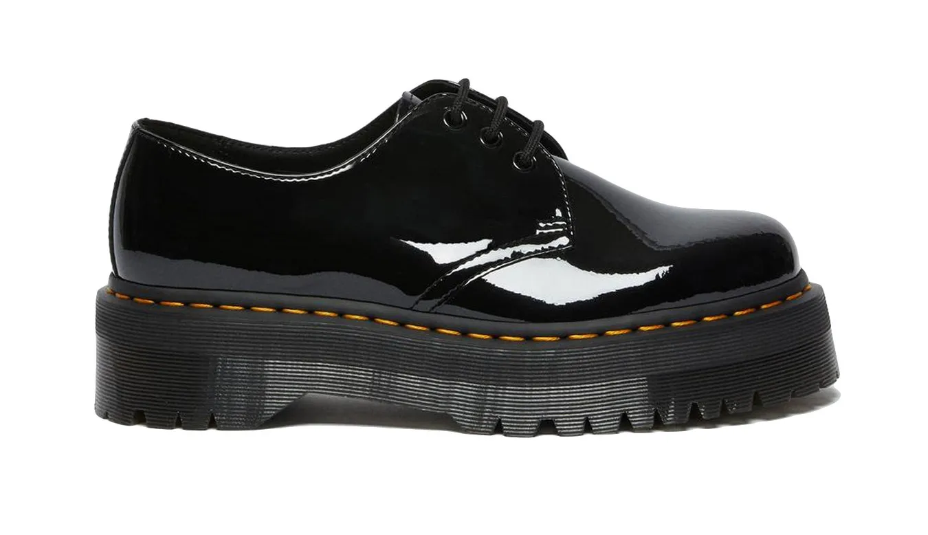 Dr. Martens 1461 Quad Patent Leather Platform