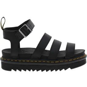 Dr. Martens Blaire Black Hydro Sandals - Womens