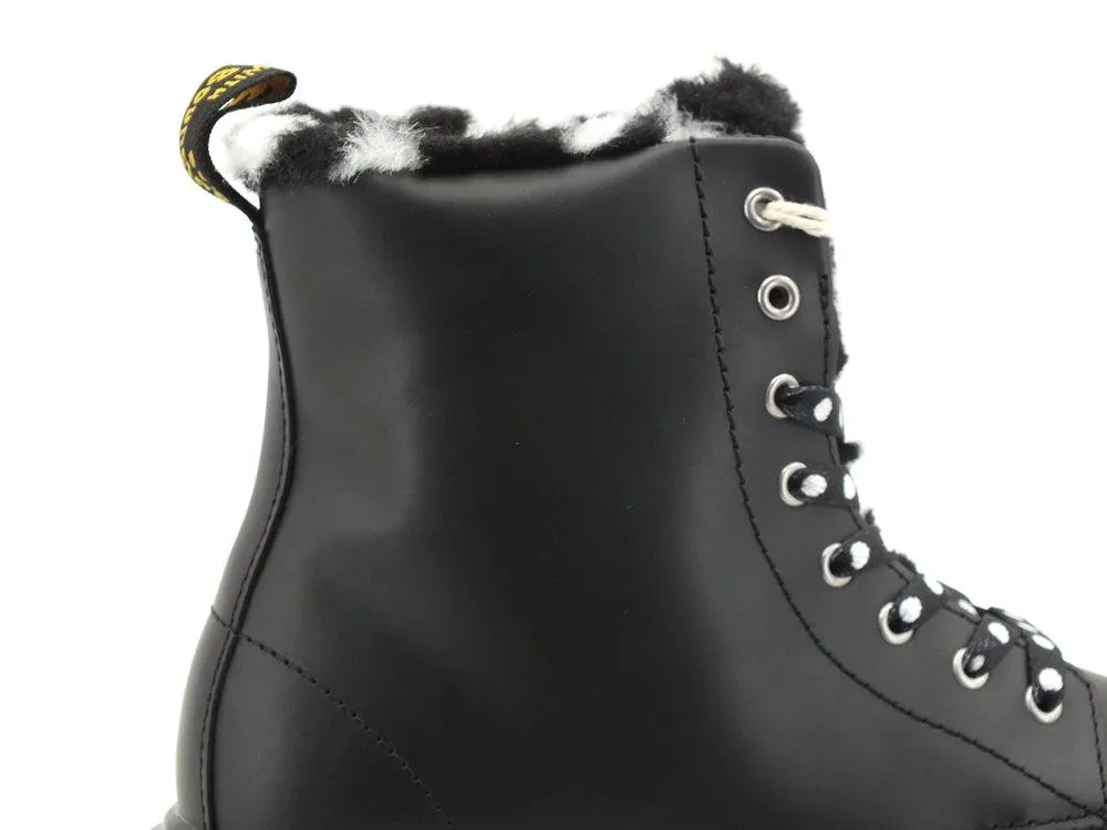 DR. MARTENS Serena Romario Anfibio Lacci Pelo Black 1460J-26995001