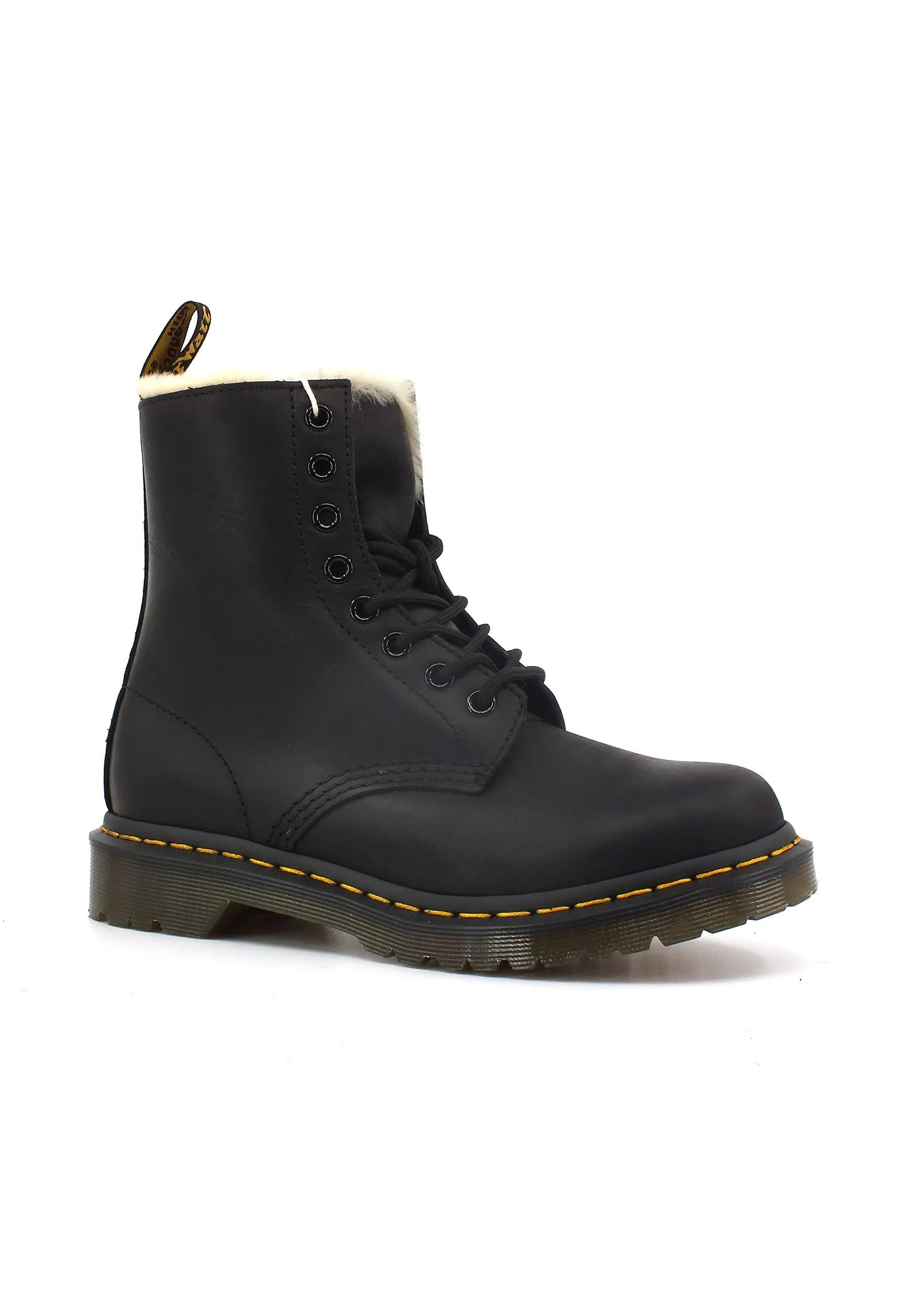 DR. MARTENS Stivaletto Anfibio Pelo Donna 1460-SERENA-21797001