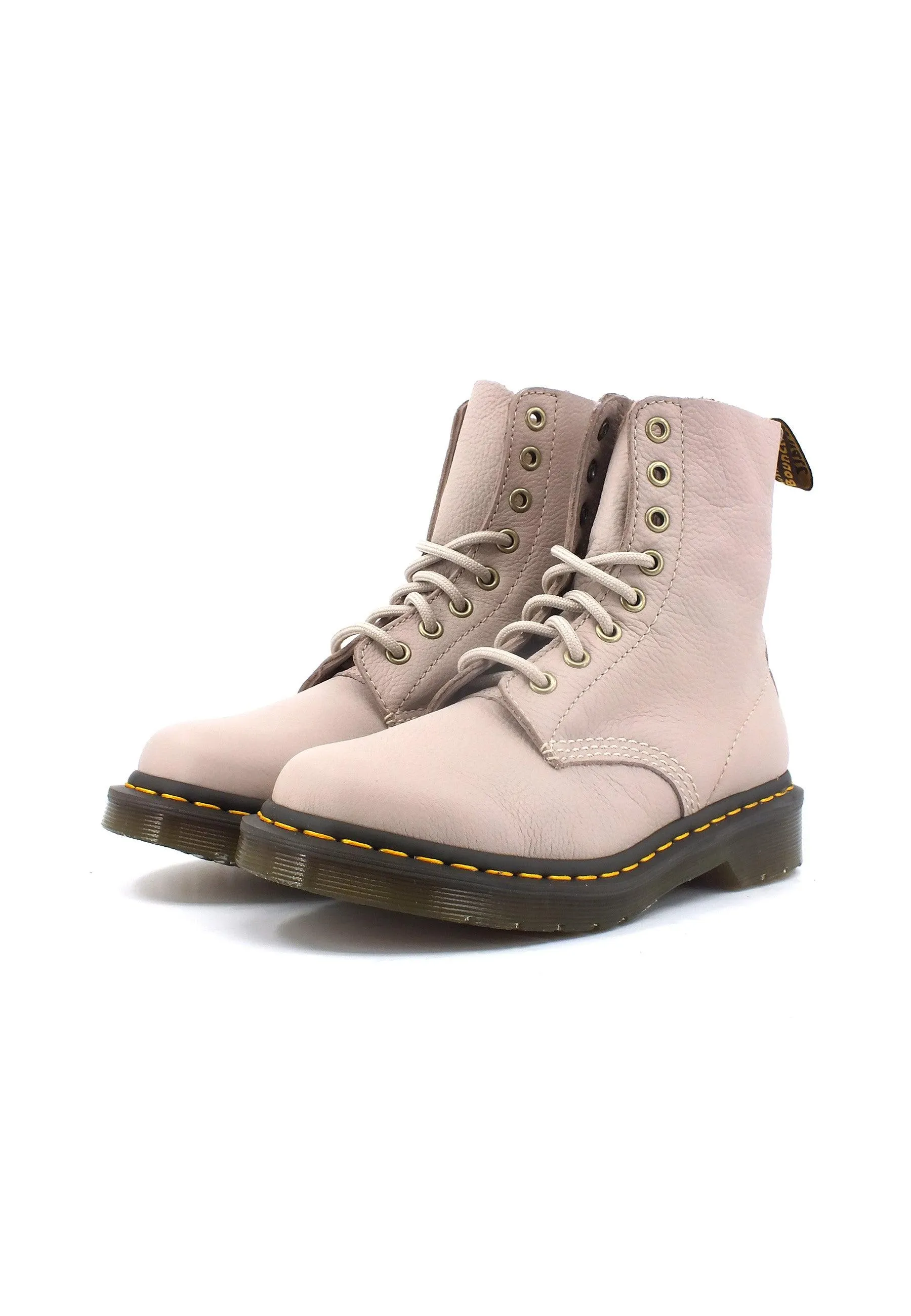 DR. MARTENS Virginia Stivaletto Anfibio Donna Vintage Taupe 1460-PASCAL-30920348