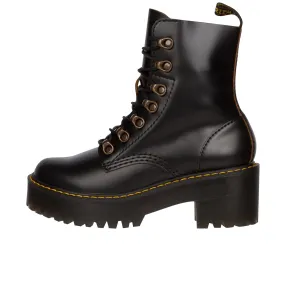 Dr Martens Womens Leona Vintage Smooth Black