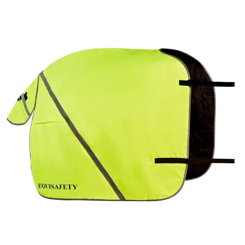 Equisafety Hi-Vis Waterproof Quarter Sheet - Yellow