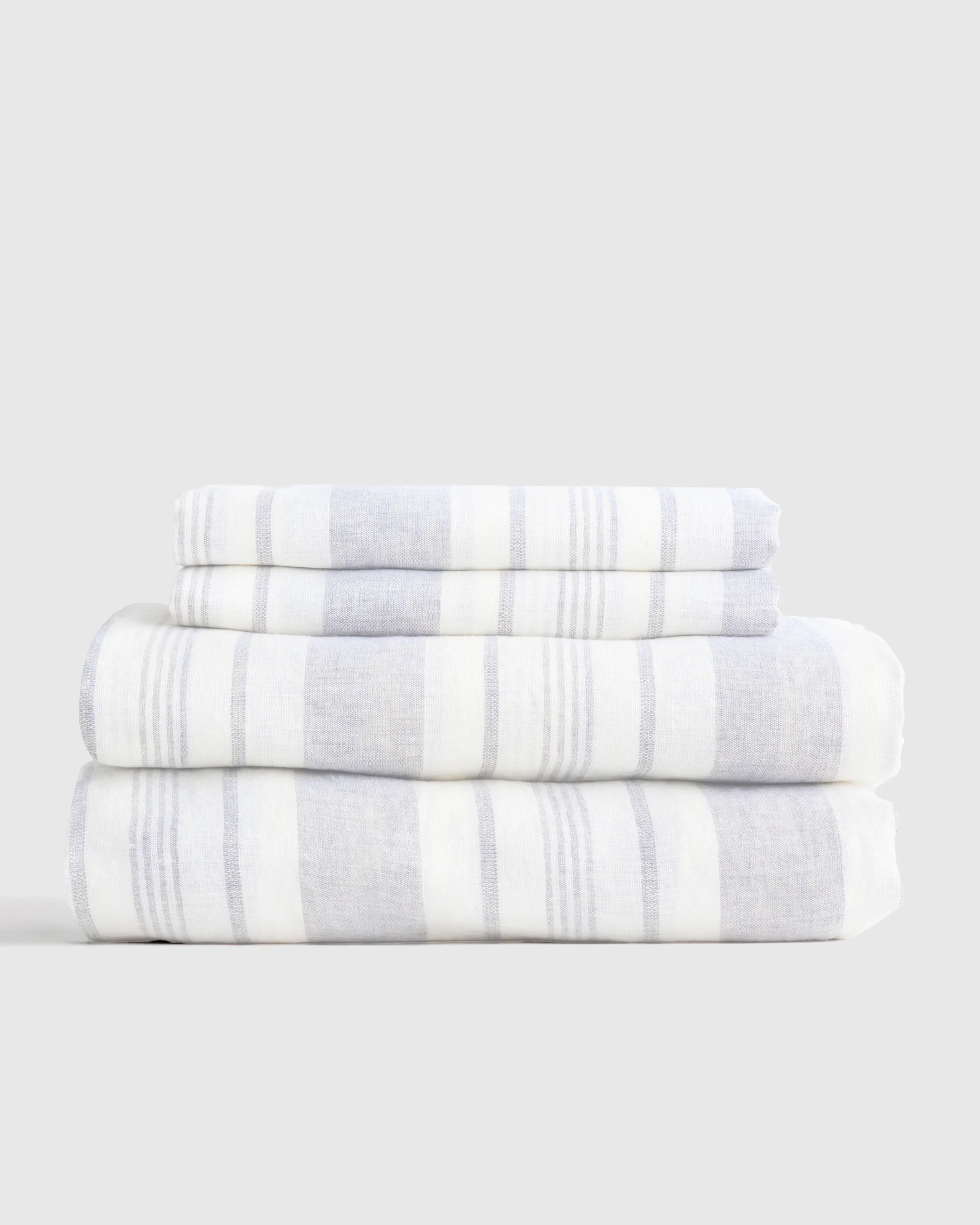 European Linen Modern Stripe Sheet Set