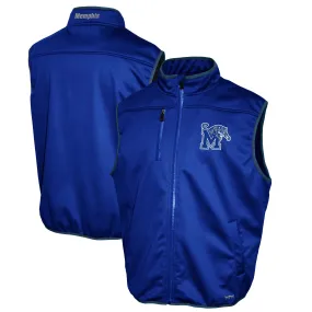 Franchise Club Memphis Tigers Royal Softshell Full-Zip Vest