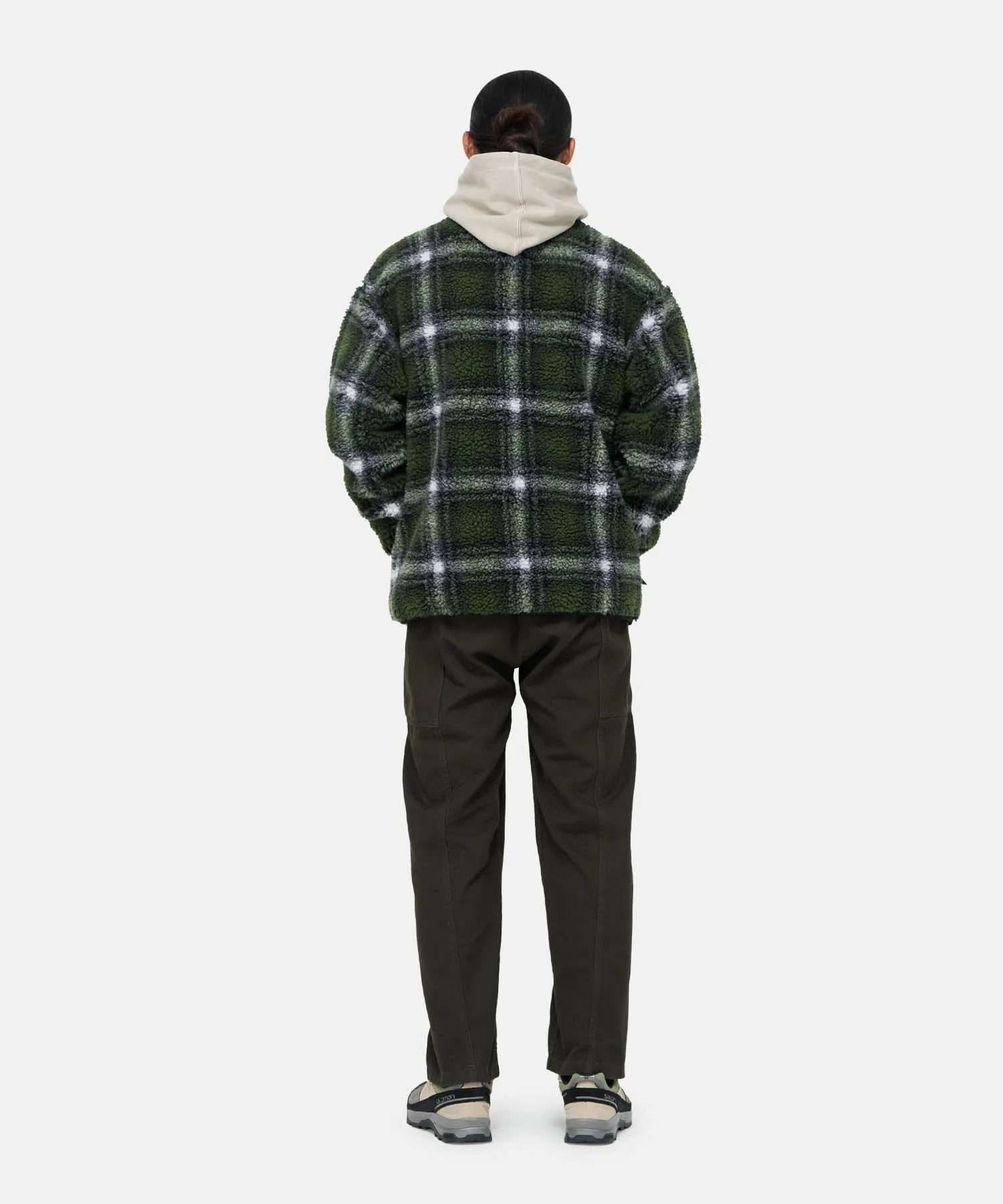 Gramicci Shadow Plaid Sherpa Jacket