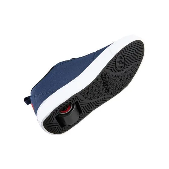 Heelys Pro 20 Canvas Trainers - Navy/Red/Black