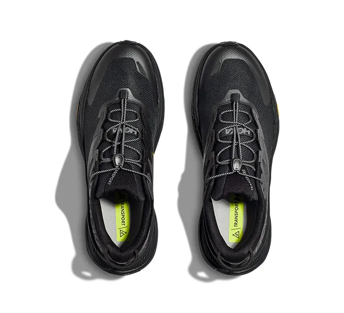 HOKA Men's Transport Black/Black