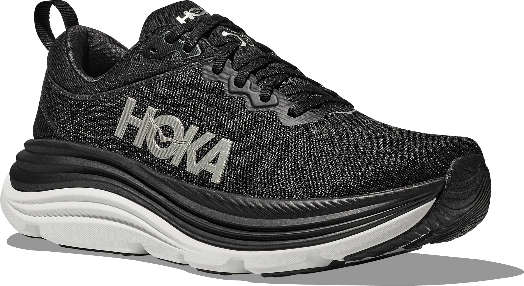 Hoka Men's Gaviota 5 Wide Black / White | Buy Hoka Men's Gaviota 5 Wide Black / White here | Outnorth