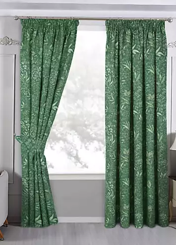 Home Curtains Darcy Pair of Lined Pencil Pleat Curtains | Kaleidoscope