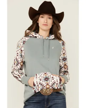 Hooey Women's Southwestern Print Hoodie