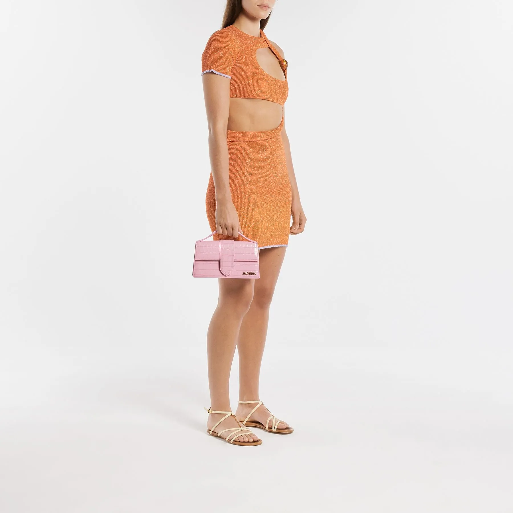 Jacquemus  Le Grand Bambino Crossbody - Jacquemus -  Pink - Leather