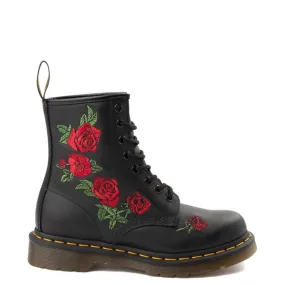 Journeys Womens Dr. Martens 1460 Vonda Roses Boot - Black