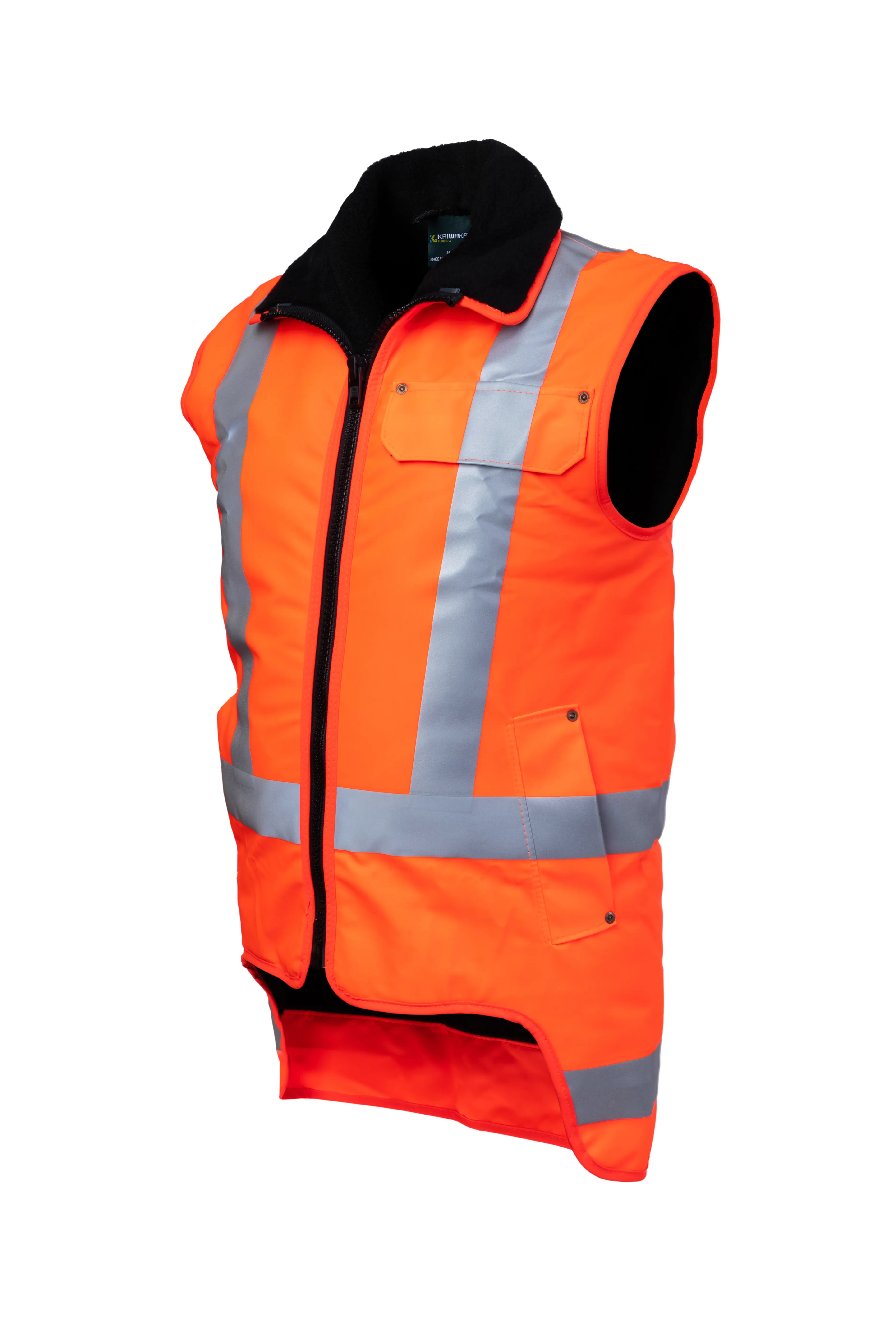 Kaiwaka Orange Tufflex Sleeveless Vest