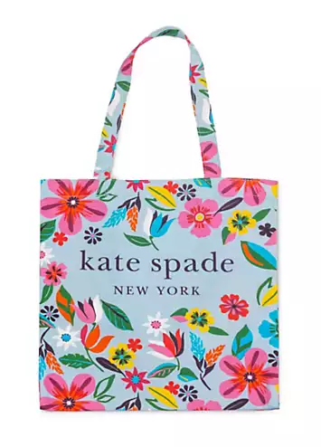 Kate Spade Canvas Book Tote Safari Floral | Kaleidoscope