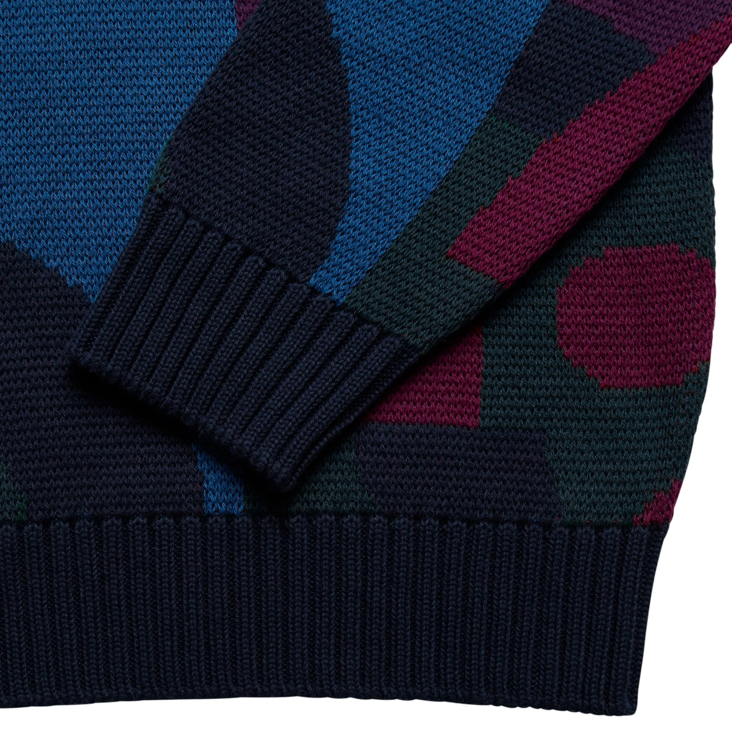 KNOTTED KNITTED PULLOVER MULTI | Bodega