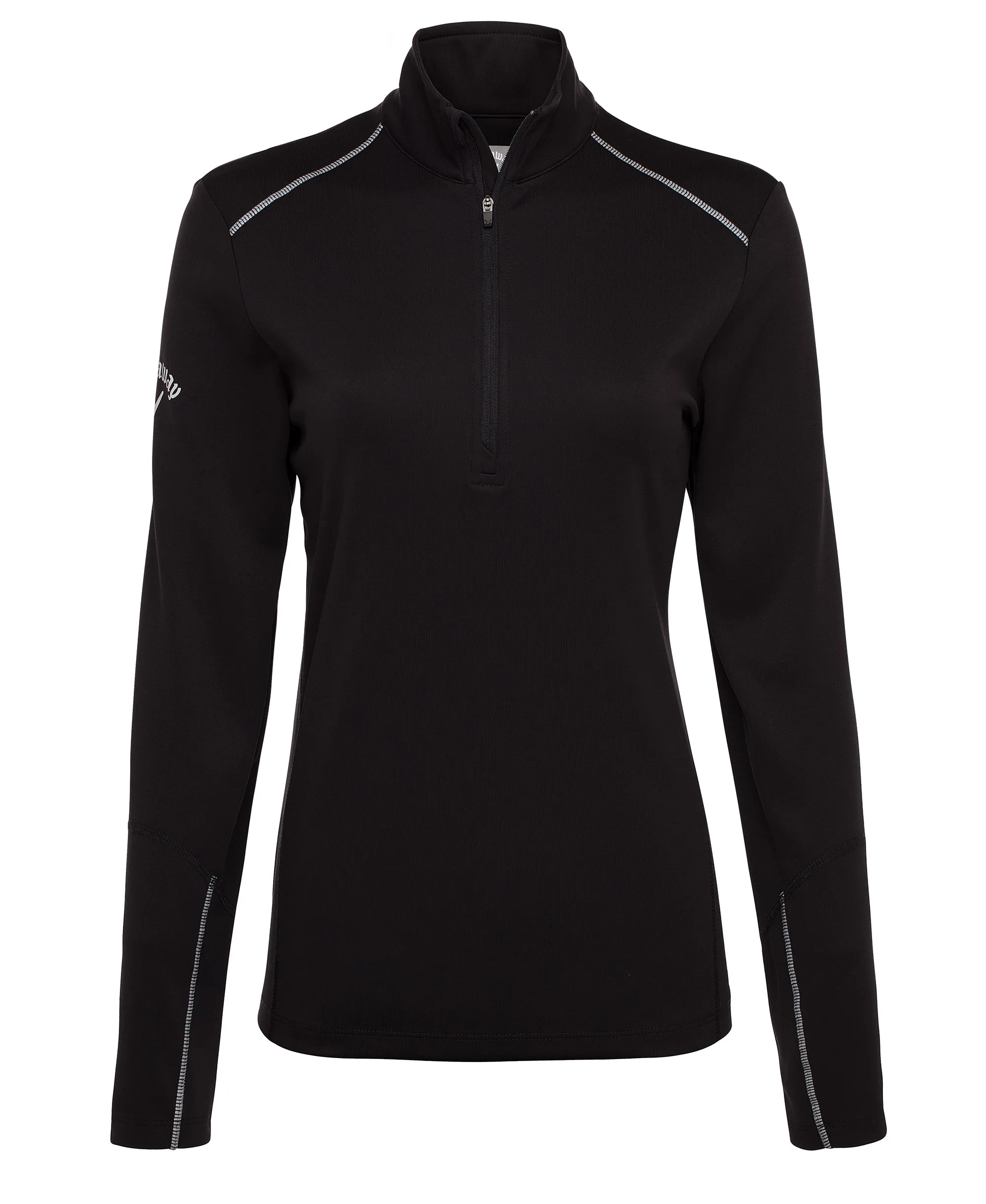 LADIES WATER REPELLENT 1/4-ZIP PULLOVER