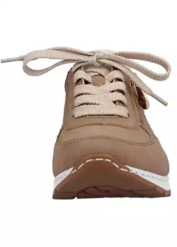 Low Wedge Lace-Up Trainers by Rieker | Look Again