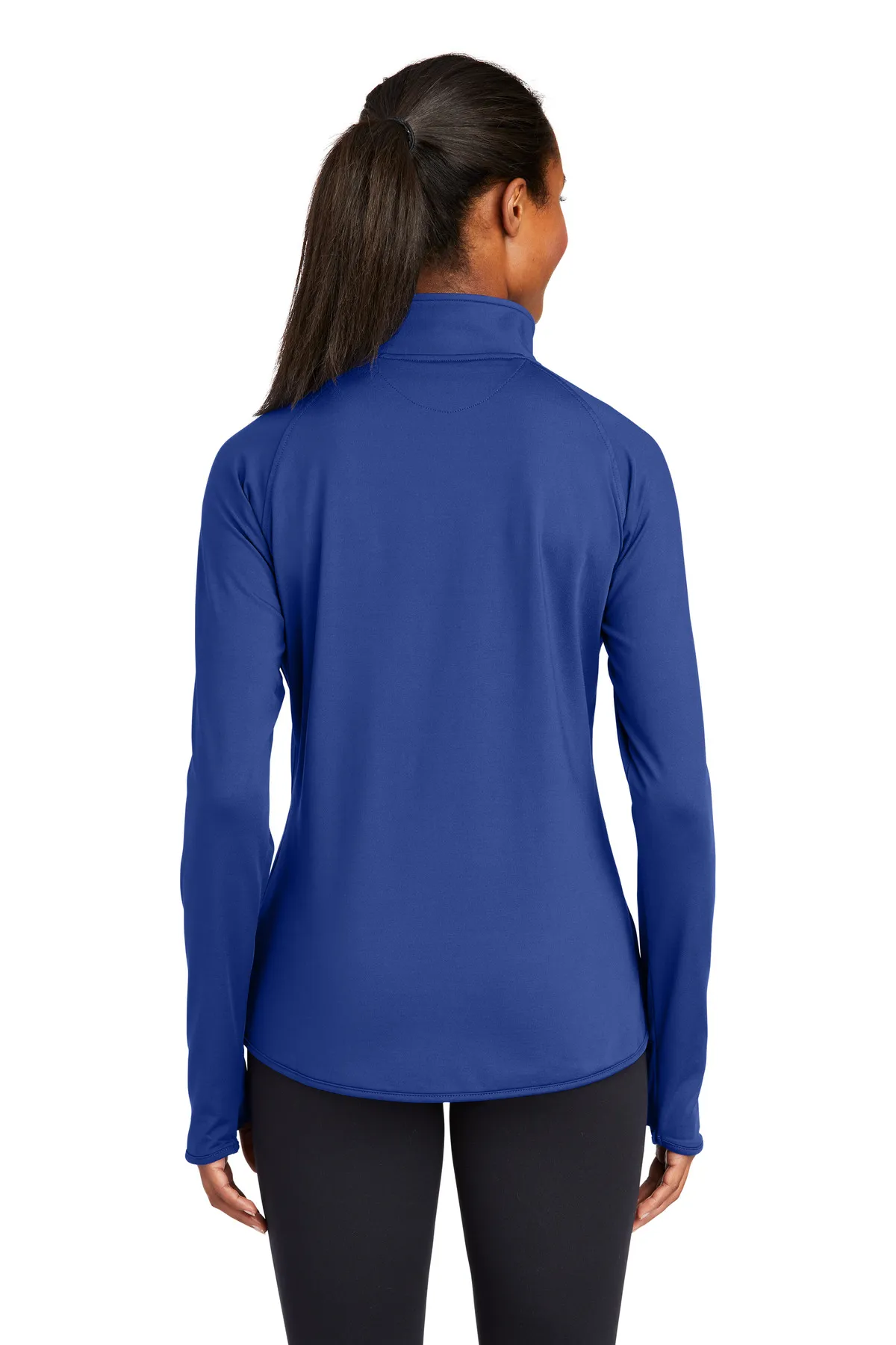 LST850 Sport Tek Ladies Sport Wick Stretch Zip Pullover  SKU: LST850