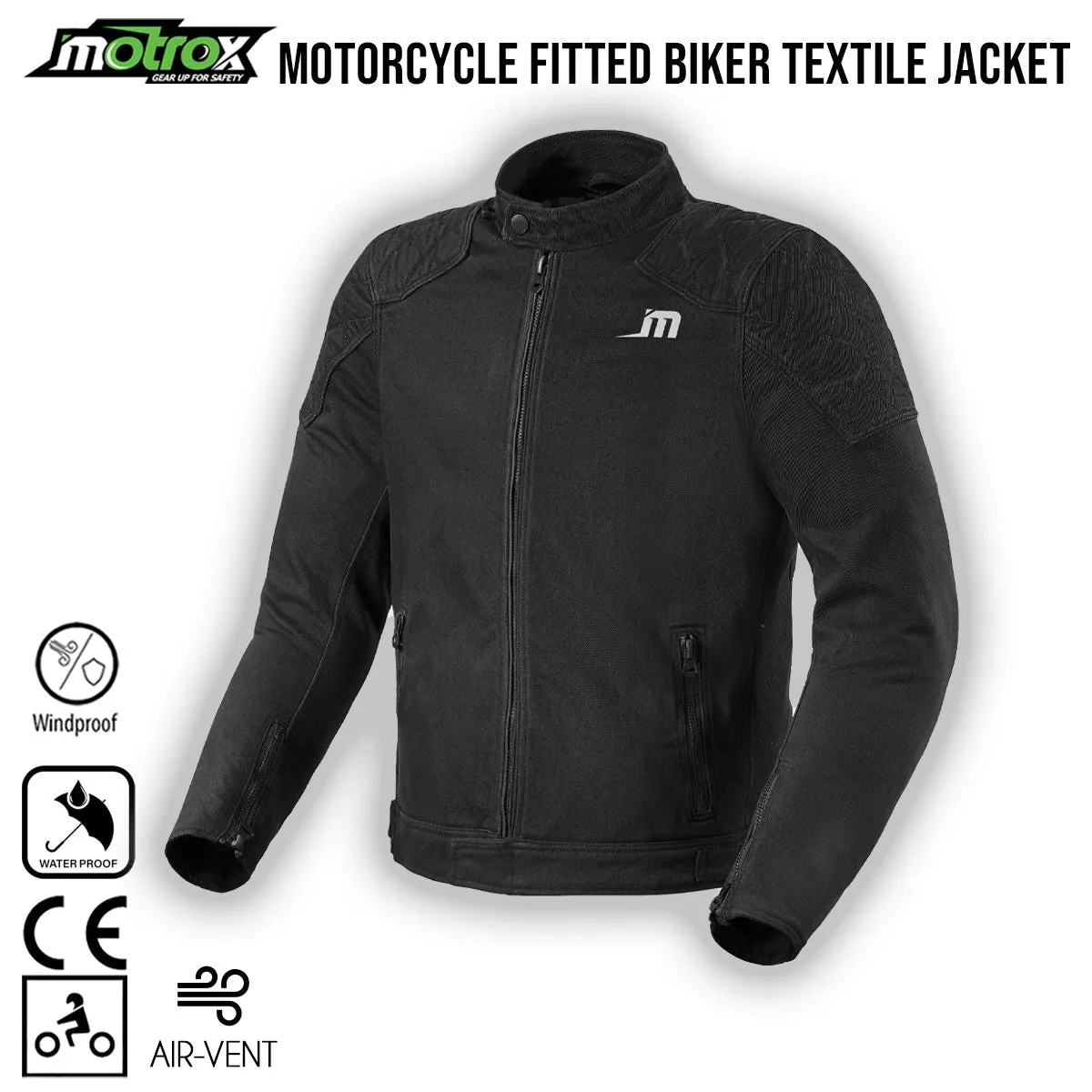 Men Textile Motorcycle Jacket MTX-4.0 Biker Jacket