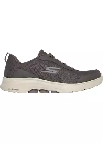 Mens Brown Go Walk 7 Trainers by Skechers | Look Again