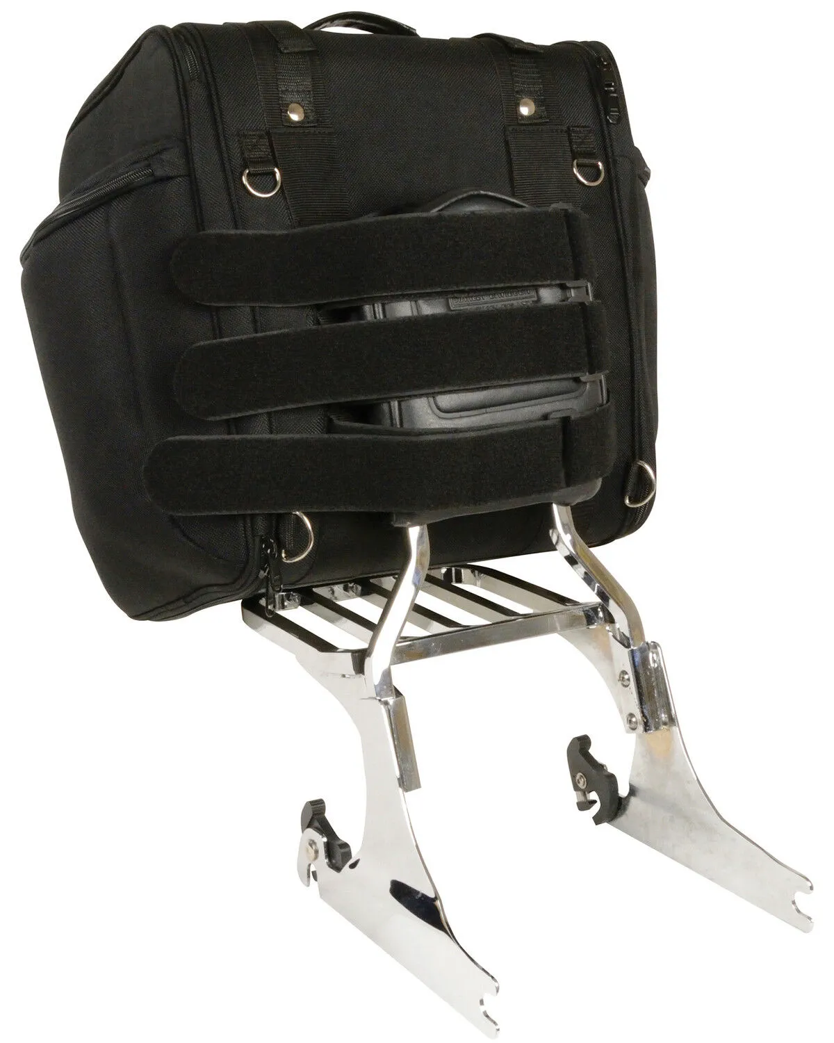 Milwaukee Leather Textile Motorcycle Sissy Bar Travel Bag