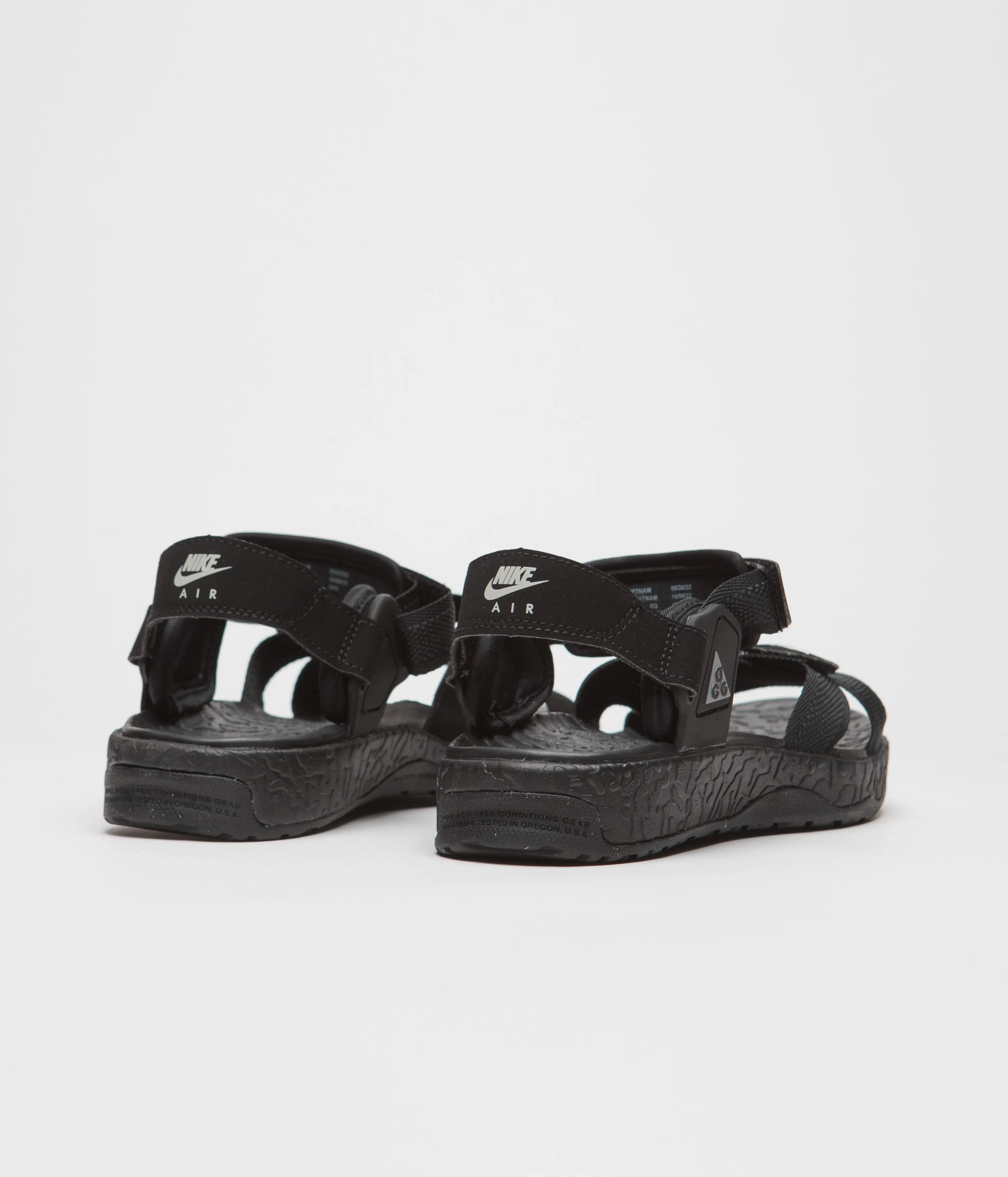 Nike ACG Air Deschutz+ Sandals - Black / Grey Fog - Black - Anthracite