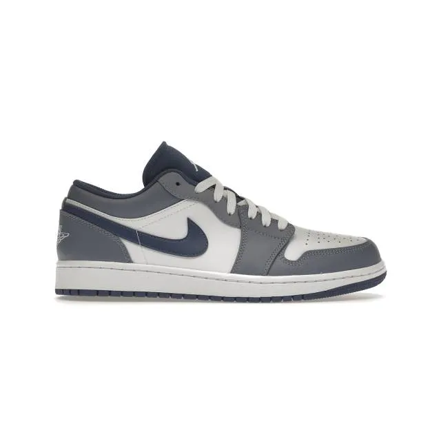 Nike Air Jordan 1 Low (Ashen Slate/ Mystic Navy/ White) ...