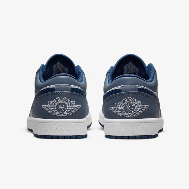 Nike Air Jordan 1 Low (Ashen Slate/ Mystic Navy/ White) ...