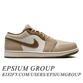 Nike Air Jordan 1 Low SE (Hemp Light British Tan/ Hemp/ ...