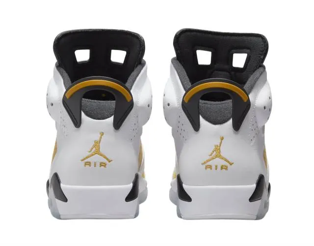 Nike Air Jordan 6 Retro (Yellow Ochre/ White/ Yellow Och...