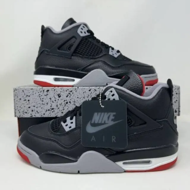 Nike Air Jordan Retro IV 4 GS Bred Reimagined 24 Grade S...