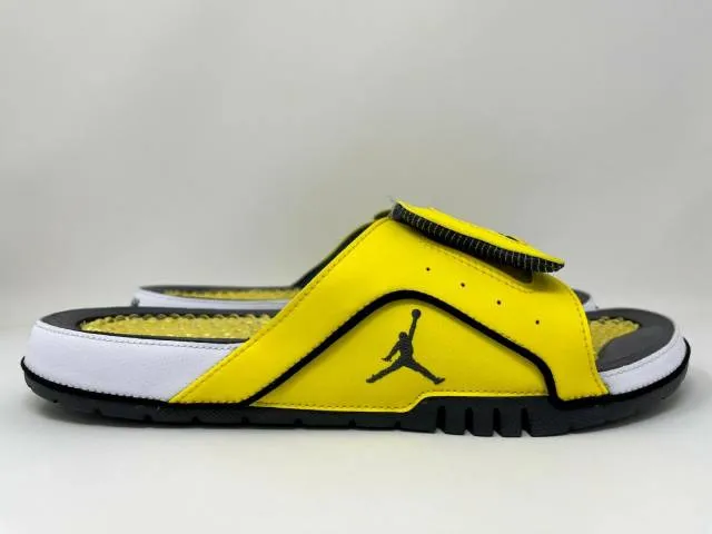 Nike Air Jordan Retro IV 4 Hydro Slide Lightning Yellow ...