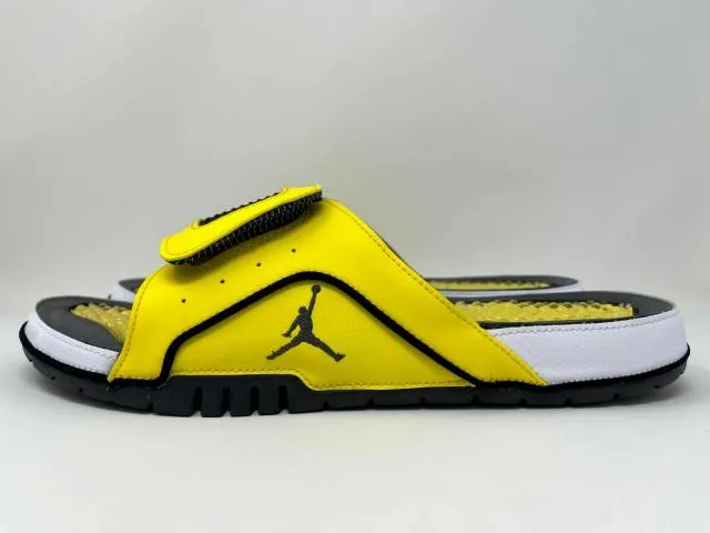 Nike Air Jordan Retro IV 4 Hydro Slide Lightning Yellow ...